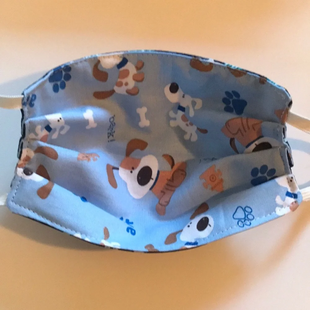 Pack of 2 (TWO) USA KIDS MASK PUPPY DOG PALS 3-LAYERS
